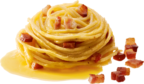 Spaghetti mit Carbonarasoße